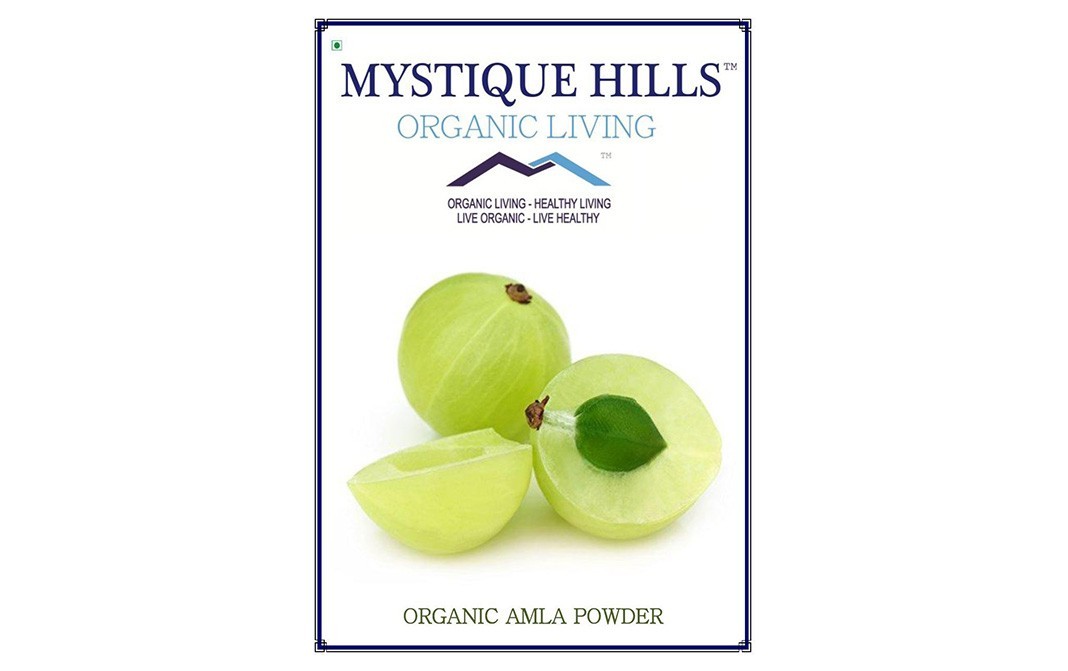 Mystique Hills Organic Amla Powder   Pack  100 grams